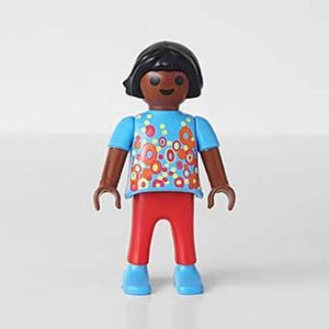 Playmobil Kind Meisje Broek lang Rood Paars – Vrolijke Mia
