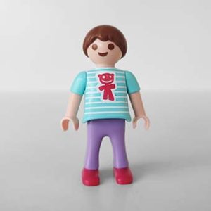 Playmobil Kind Meisje Broek lang Rood Paars – Sprankelende Amelie