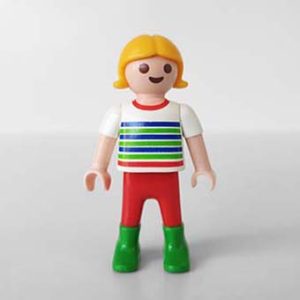 Playmobil Kind Meisje Broek lang Rood Paars – Slimme Emily