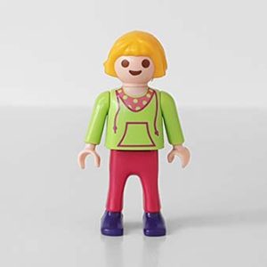 Playmobil Kind Meisje Broek lang Rood Paars – Brave Anne