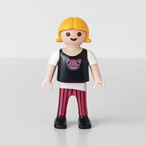 Playmobil Kind Meisje Broek lang Rood Paars – Komische Lotte