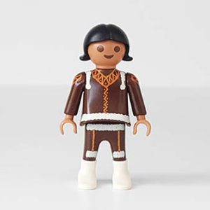 Playmobil Kind Meisje Broek lang Grijs Kaki Bruin – Intelligente Sophia