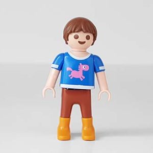 Playmobil Kind Meisje Broek lang Grijs Kaki Bruin – Vrolijke Charlotte
