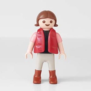 Playmobil Kind Meisje Broek lang Grijs Kaki Bruin – Liefdevolle Ella