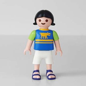 Playmobil Kind Meisje Broek kort Wit – Empathische Marianne