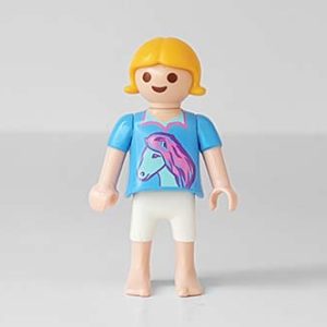 Playmobil Kind Meisje Broek kort Wit – Creatieve Sylvia