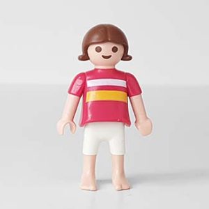Playmobil Kind Meisje Broek kort Wit – Betrouwbare Karin