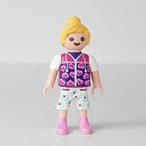 Playmobil Kind Meisje Broek kort Wit – Geduldige Yvonne