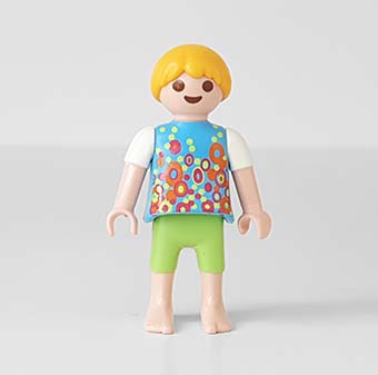 Playmobil Kind Meisje Badpak, Broek kort Geel, Groen – Sterke Linde