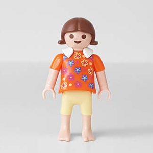 Playmobil Kind Meisje Badpak, Broek kort Geel, Groen – Gezellige Fien