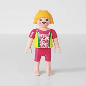 Playmobil Kind Meisje Korte Broek Rood Paars – Pittige Femke