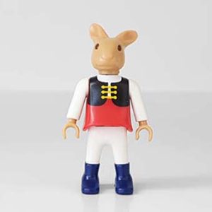 Playmobil Kind Meisje in Jurk, Konijnen – Sympathieke Jasmijn