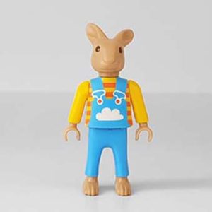 Playmobil Kind Meisje in Jurk, Konijnen – Leuke Julia