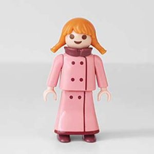 Playmobil Kind Meisje in Jurk, Konijnen – Dappere Rosa