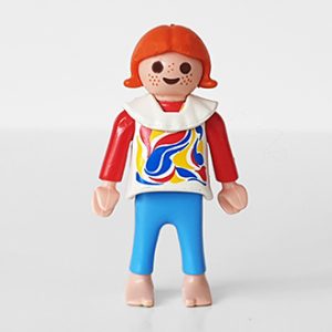 Playmobil Kind Meisje Korte Broek Blauw – Mooie Maria