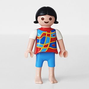 Playmobil Kind Meisje Korte Broek Blauw – Knappe Sanne