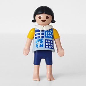 Playmobil Kind Meisje Korte Broek Blauw – Lieve Roos