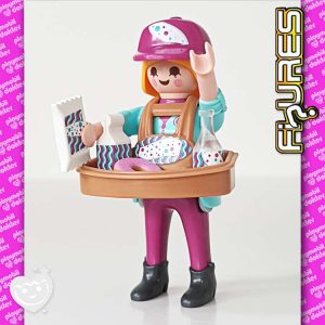 Playmobil Figures Serie 14 - Snack Verkoper