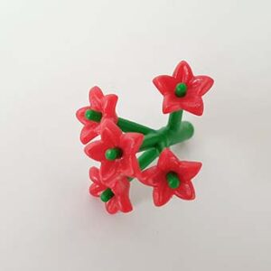 Manege Ponyranch 5222 – 04 rode bos bloemen