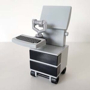 Playmobil Medisch Apparaat met Toetsenbord - Grijs
