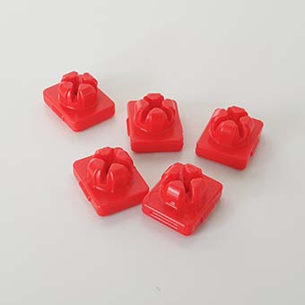 Playmobil Circus Onderdelen – 41 Schroef System X Rood