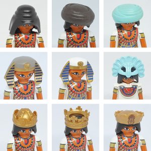 Egyptenaren Kronen Cleopatra Hoofddoeken Prinses Kroon Koning Punthelm Goud