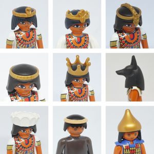 Egyptenaren Kronen Hondenkop Hoofddekels Kroon Punthelm Goud
