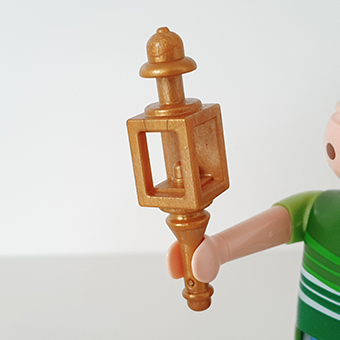 Playmobil onderdelen Piraten 40 tot 59 – 48 Lantaarn Goud 30218240