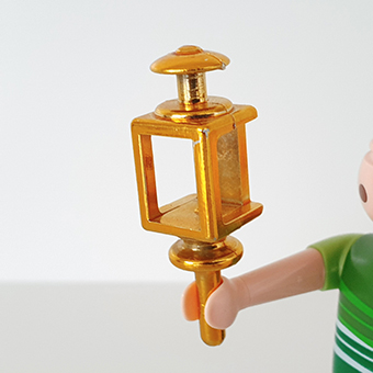 Playmobil onderdelen Piraten 40 tot 59 – 49 Lantaarn Goud vintage model 30027540_35026000