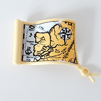 Playmobil onderdelen Piraten 40 tot 59 – 56 Landkaart 30636650