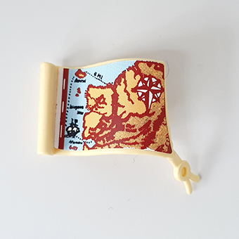 Playmobil onderdelen Piraten 40 tot 59 – 57 Schatkaart 30620082