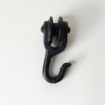 Playmobil onderdelen Piraten tot 39 – 26 Katrol Zwart 30286890