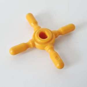 Playmobil onderdelen Piraten 40 tot 74 – 70 Zwengel om het anker te hijsen Oker