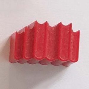 School Onderdelen – 13 Boeken Op Een Rij Rood