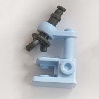 School Onderdelen – 11 Microscoop Binoculair Blauw of Grijs Mix