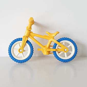 Speelgoed Speeltuin – 5 Gele Fiets Vintage