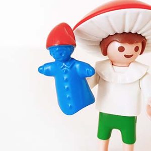 School Onderdelen – 12 Knuffel Handpop