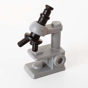 School Onderdelen – 46 Microscoop Grijs