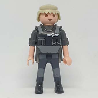 SWAT Politie Agent Crossmotor Rijder, Skiër, Monteur, Bommendienst – 07