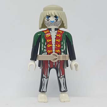 Politie, Brandweerman, Spooky Piraat, Avonturier, Bouwvakker – 01