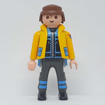 Politie, Brandweerman, Spooky Piraat, Avonturier, Bouwvakker – 09