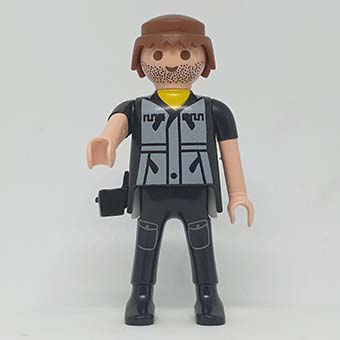 Politie, Brandweerman, Spooky Piraat, Avonturier, Bouwvakker – 12