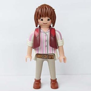 Playmobil Mama als … Puberella’s – 06 Mama als … hippe verzorgde vrouw op het schoolplein