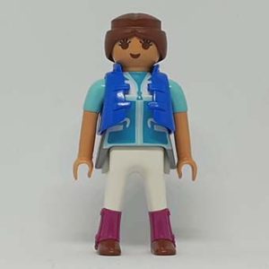 Playmobil Puber meisjes, mama, oma, getinte vrouw en Ayuma Fee – 08 lekker paardrijden