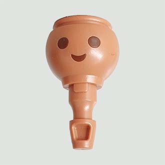 Playmobil Klicky Hoofd Basis Glimlach, Konijn Kind + Volwassen – 01