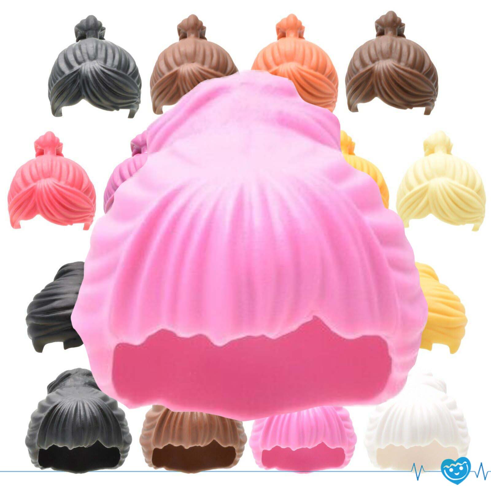 Playmobil Haar Puber Vrouw Dame Knot – 16