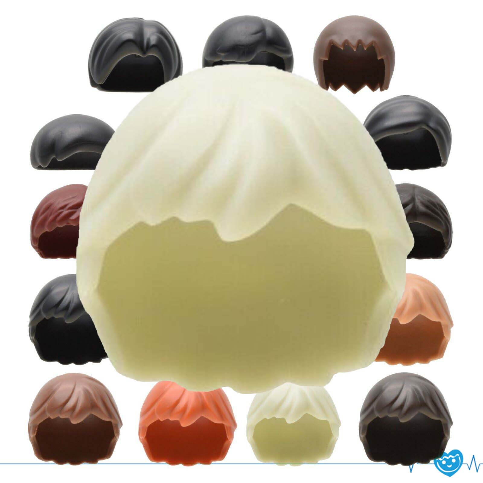 Playmobil Haar Puber Vader Zijscheiding voorste streng – 18