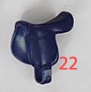 Blauw Paardenteugels Zadels – 22