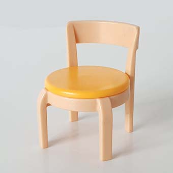 Tafel Bureaustoel Kruk KeukenZetel Kinderstoel – Div. Kleuren – 11 Keuken-tafel-stoel Geel Licht Bruin