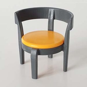 Tafel Bureaustoel Kruk KeukenZetel Kinderstoel – Div. Kleuren – 12 Keuken-tafel-stoel Geel Grijs